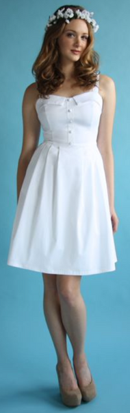 SS110 - 8 - Nest Dress - White