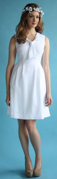 SS128 - 6 - Hover Dress - White