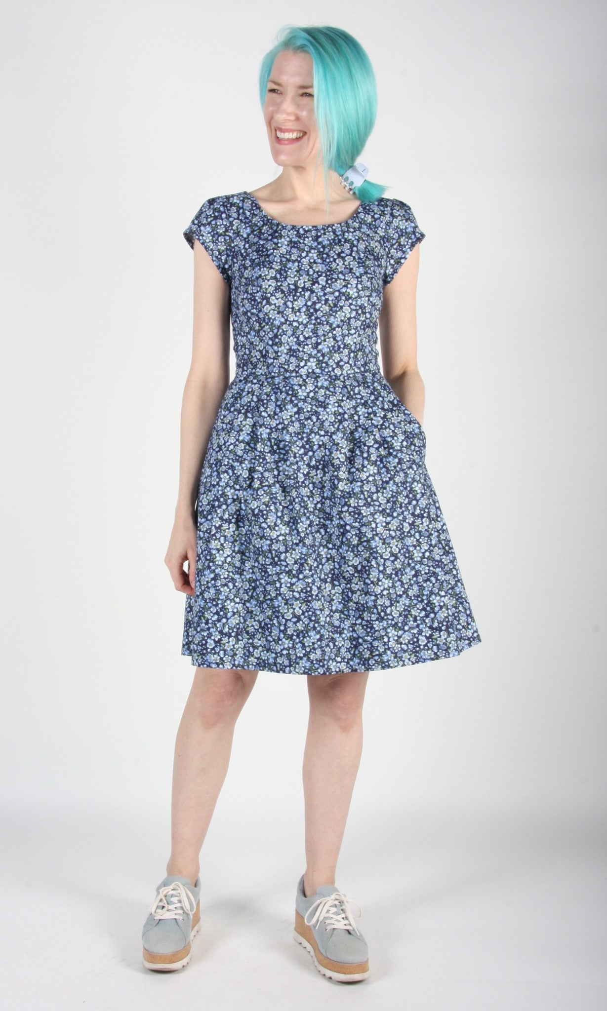 Turnstone Dress - Forget-Me-Not