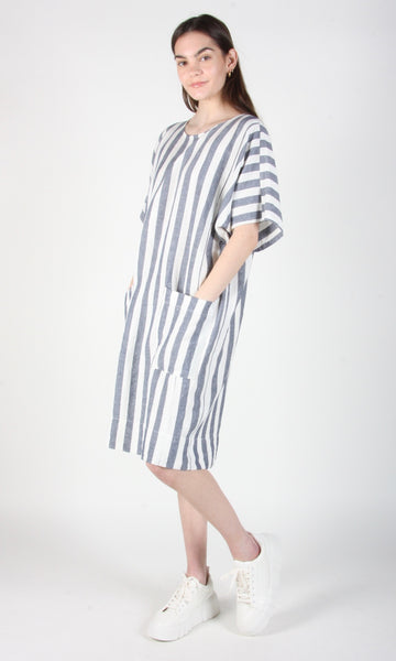 Wood Robin Dress - Cabana Stripe
