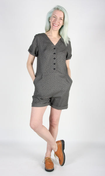 Woodhaunter Jumpsuit - Grey Hatch