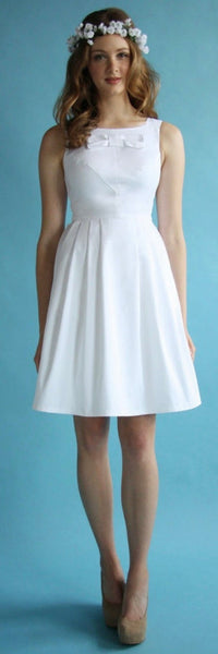 SS106 - 8 - Glide Dress - White